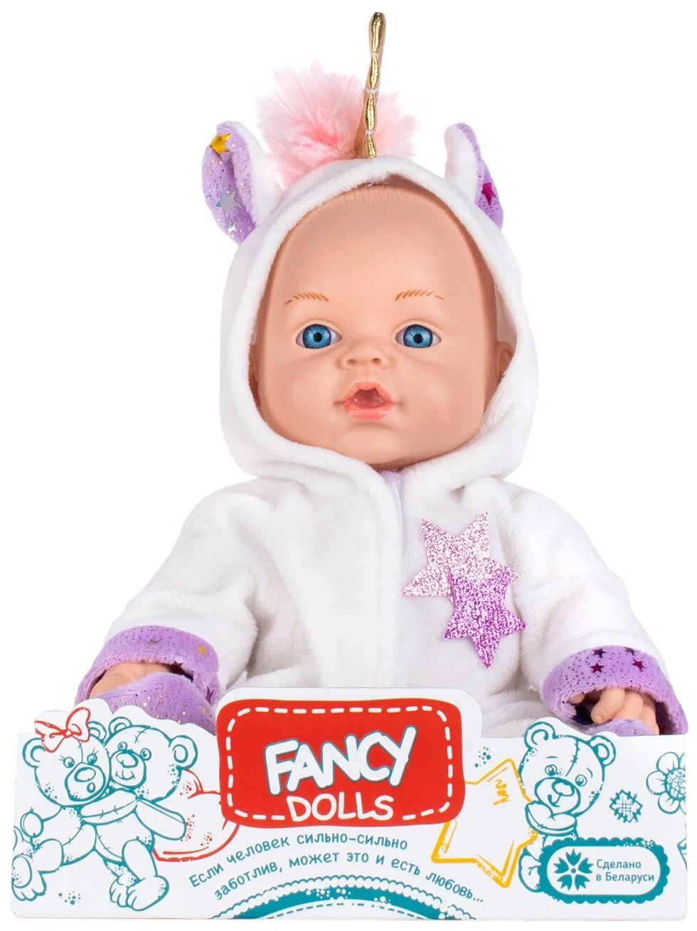 Кукла Малыш Единорог Fancy Dolls 30 см