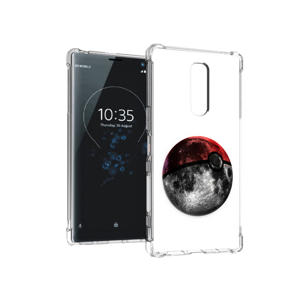 

Чехол MyPads Tocco для Sony Xperia 1 планета покебол (PT141276.244.543), Прозрачный, Tocco
