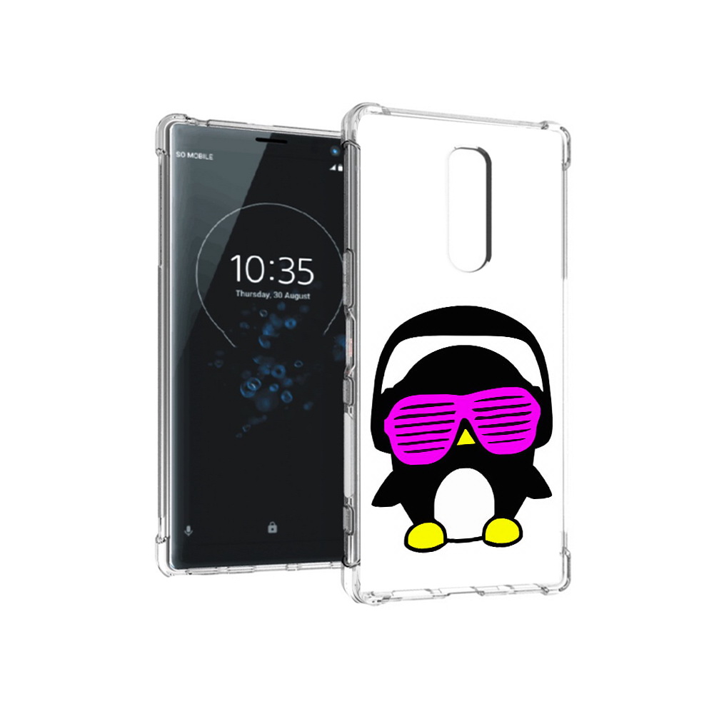 

Чехол MyPads Tocco для Sony Xperia 1 пингвин (PT141276.244.541), Прозрачный, Tocco