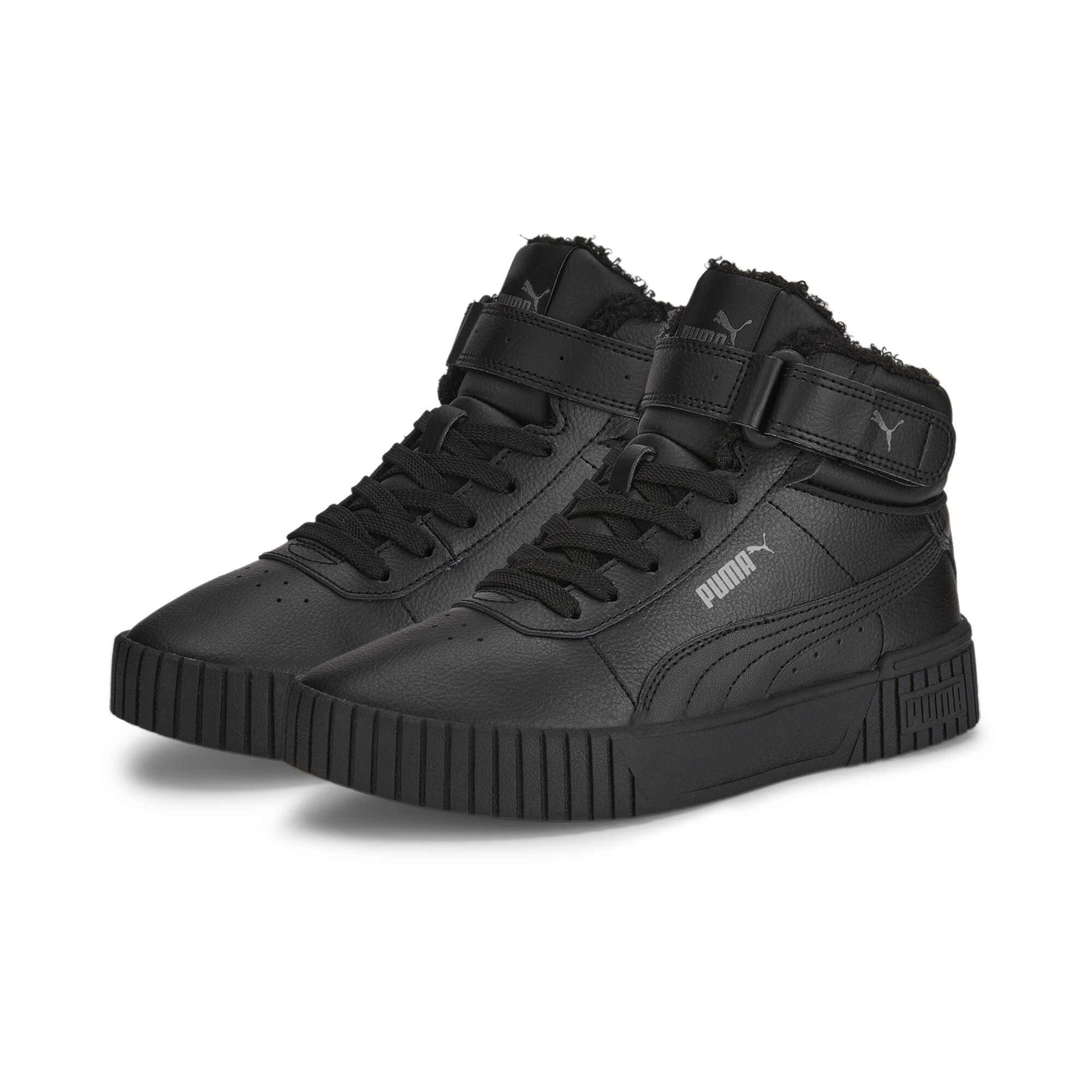 

Кроссовки Puma Carina 2.0 Mid Wtr Jr 38738001 черный 6 UK, 38738001