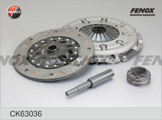 

Сцепление К-Т Audi A4/A6/Vw Passat 1.6-2.0 94-10 FENOX CK63036