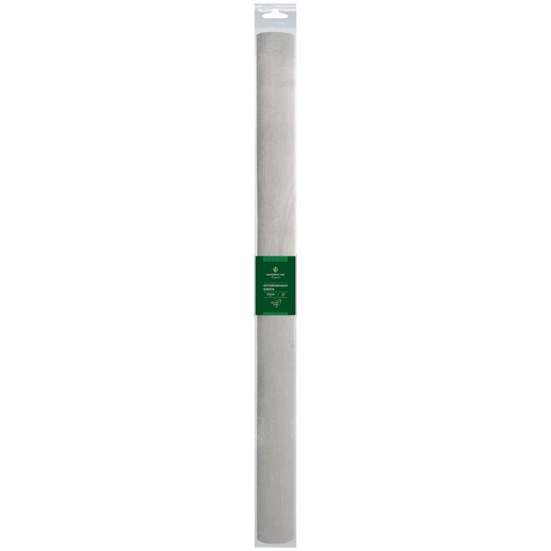 

Бумага креп Greenwich Line, 50*250см, 32г/м2, серая, в рулоне, - (10 шт.), Серый