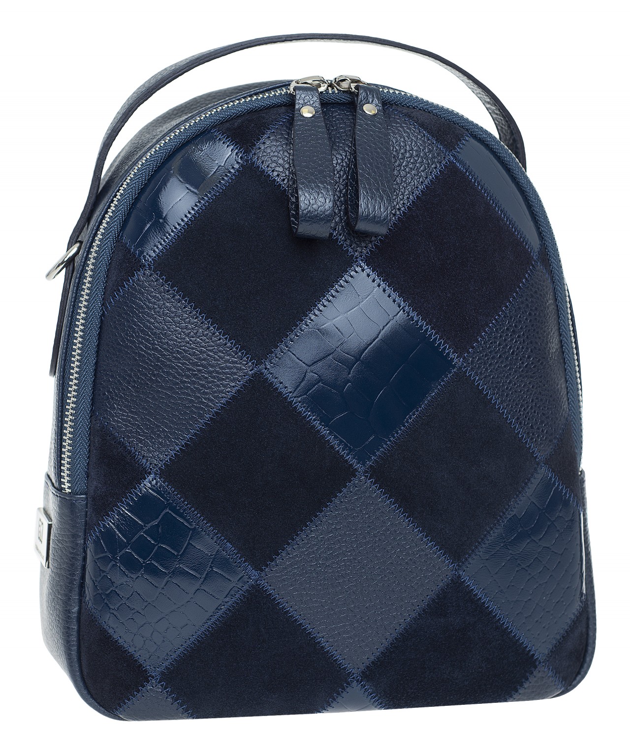 фото Сумка-рюкзак женская franchesco mariscotti 1-4502к синий