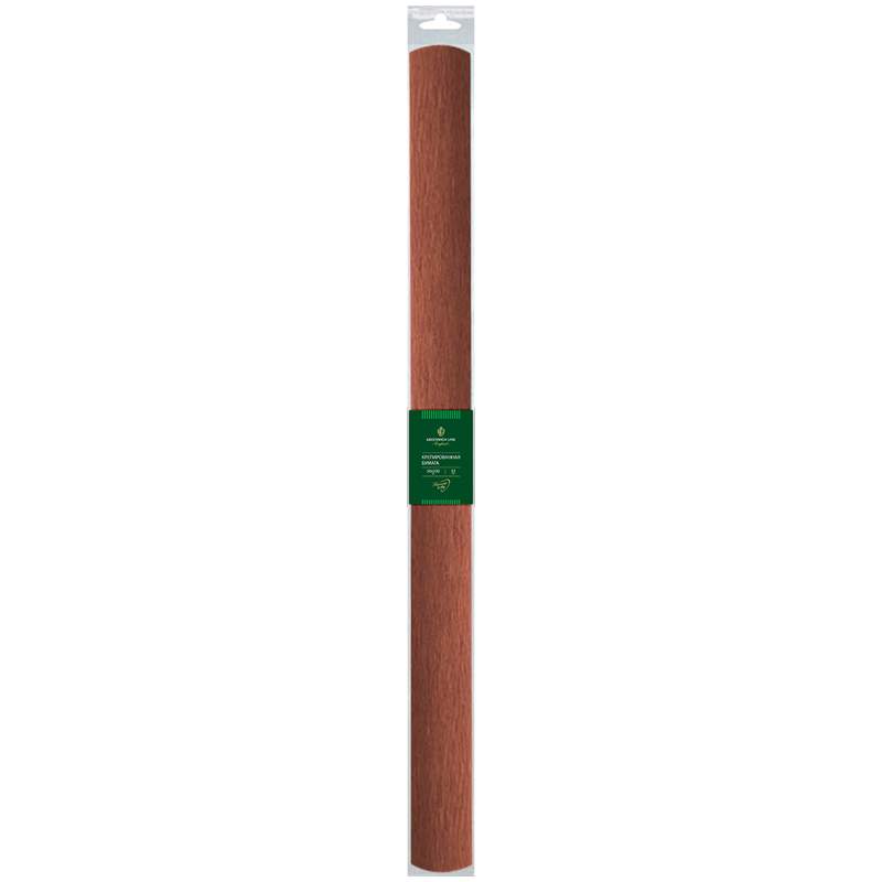 

Бумага креп Greenwich Line, 50*250см, 32г/м2, коричневая, в рулоне, - (10 шт.)