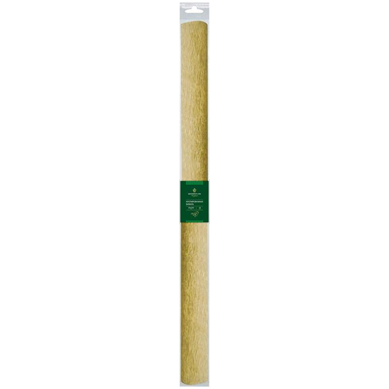 

Бумага креп Greenwich Line, 50*250см, 22г/м2, золотая, в рулоне, - (5 шт.)