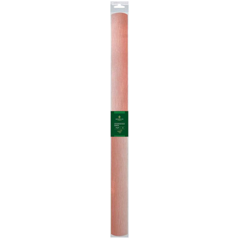 

Бумага креп Greenwich Line, 50*250см, 32г/м2, персиковая, в рулоне, - (10 шт.)
