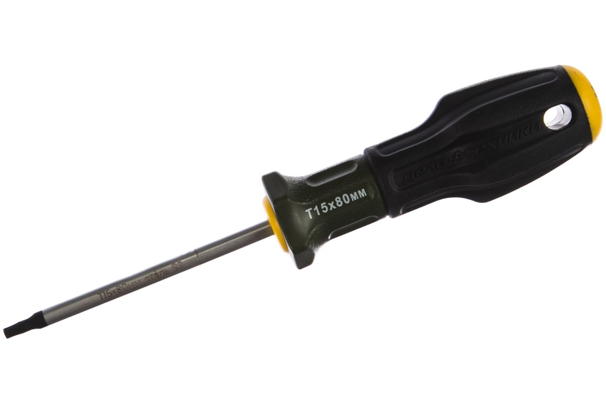 Отвёртка TORX с отверстием T1580 мм Дело Техники 726015 560₽