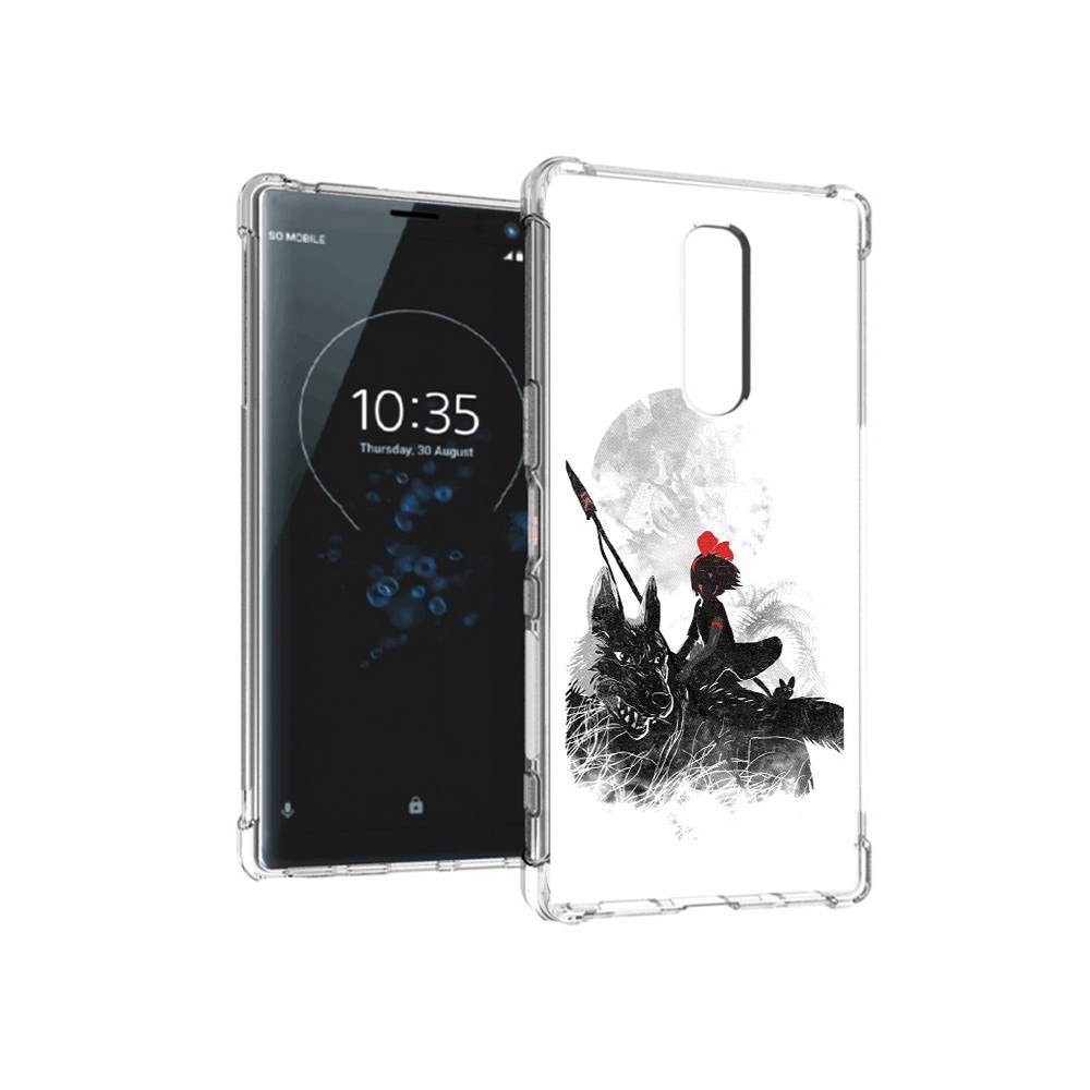 

Чехол MyPads Tocco для Sony Xperia 1 мононоке (PT141276.244.481), Прозрачный, Tocco