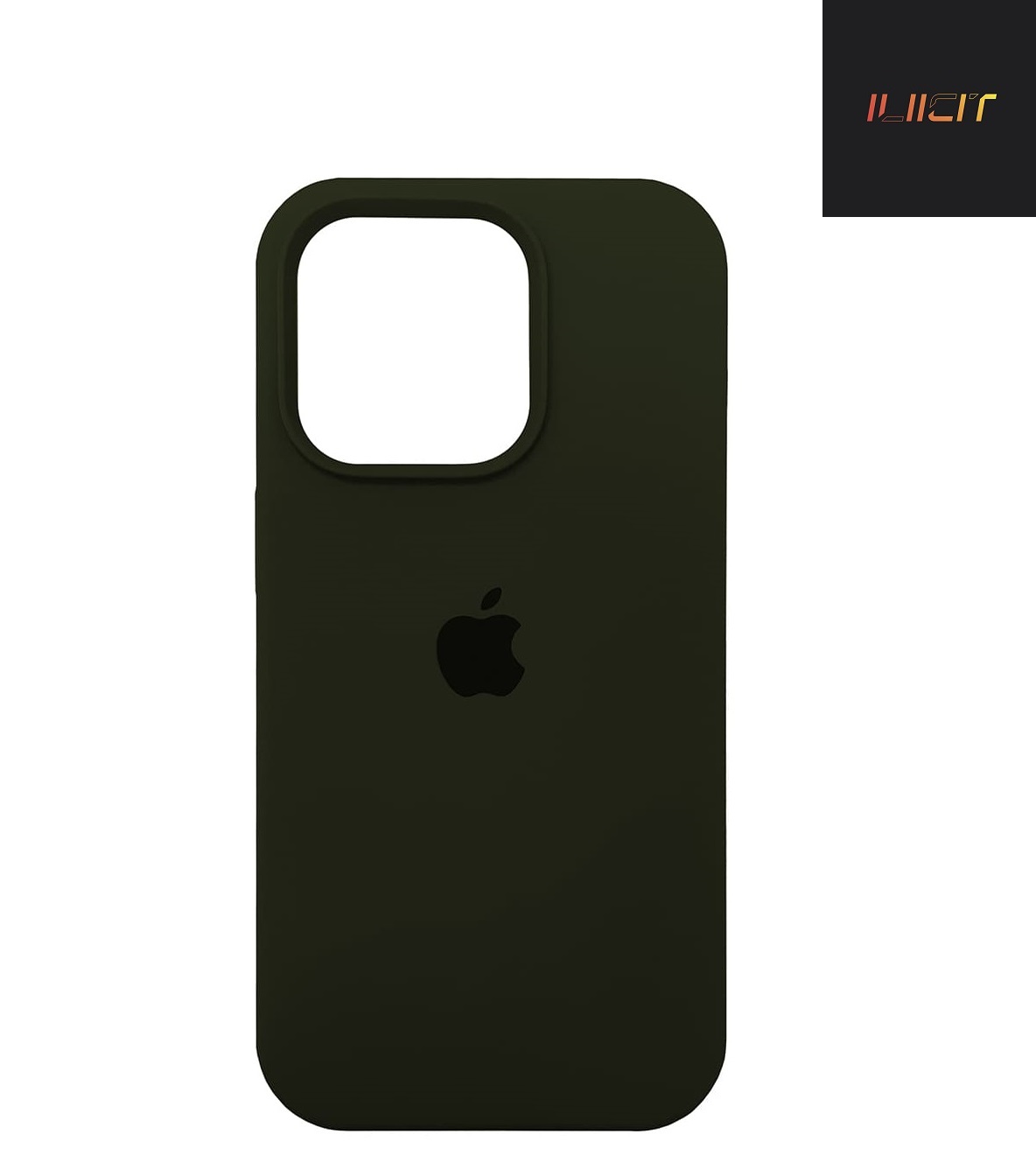

Чехол iPhone 15 Pro Max Silicon Сase APL WS (с лого), темно-зеленый 8 (IS004064)