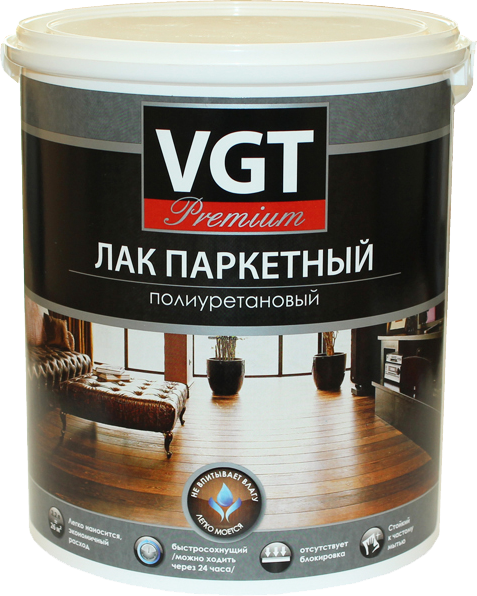 Лак VGT Паркетный  для внутренних работ Vgt Premium