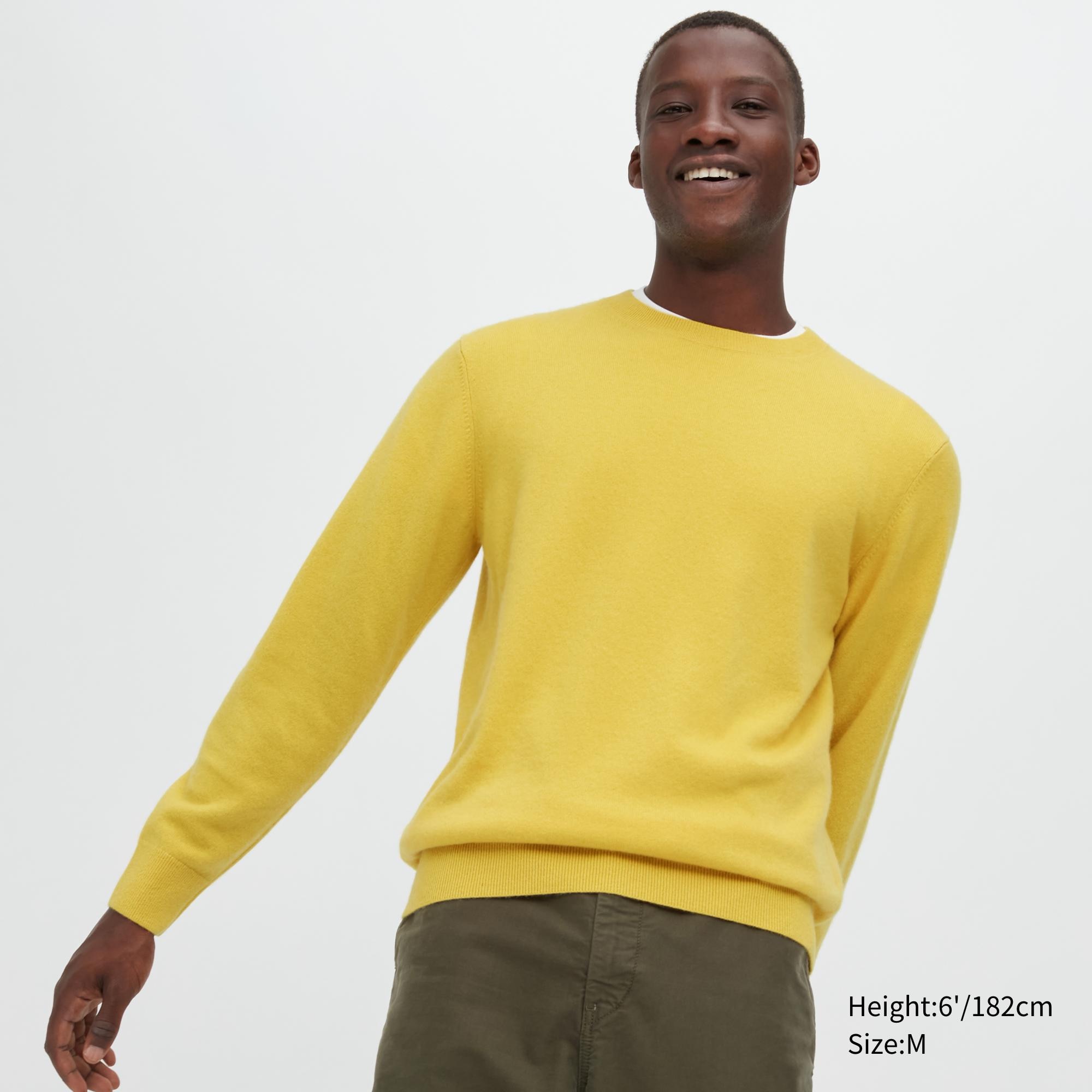 

Джемпер мужской UNIQLO 450543COL45 желтый 2XS (доставка из-за рубежа), 450543COL45