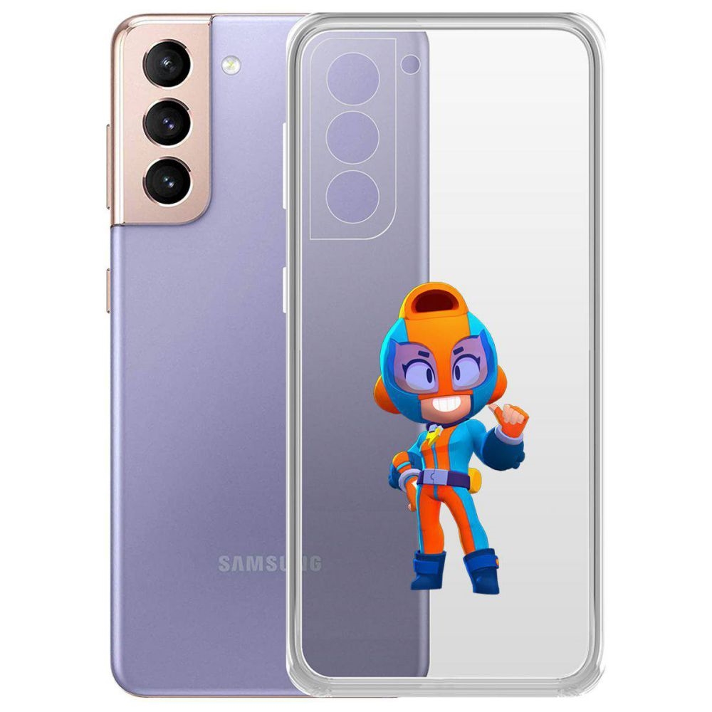 

Чехол-накладка Brawl Stars-GT Макс для Samsung Galaxy S21+ (G996)