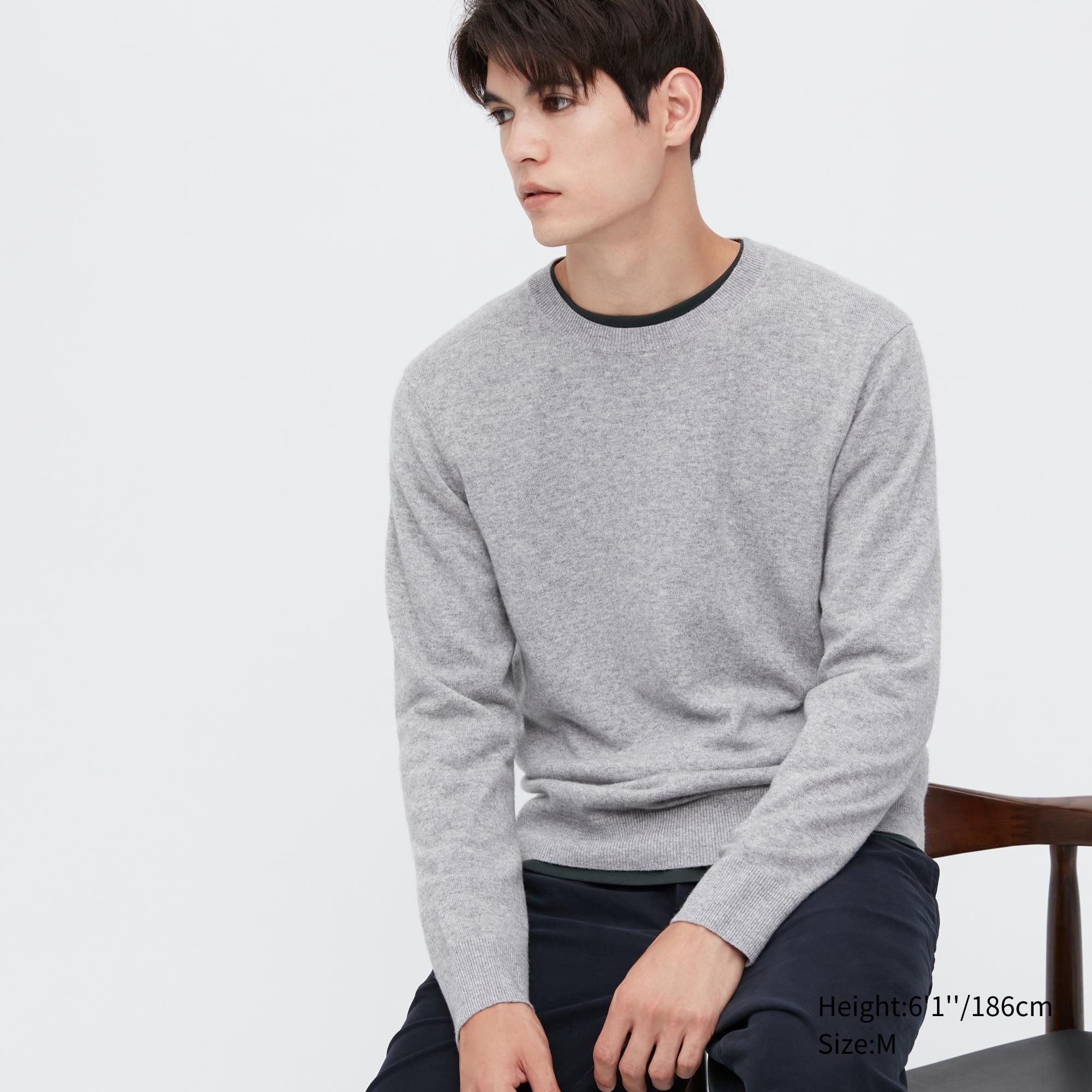 

Джемпер мужской UNIQLO 450543COL03 серый M (доставка из-за рубежа), 450543COL03