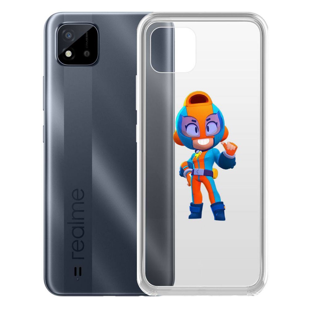 

Чехол-накладка Brawl Stars-GT Макс для Realme C11