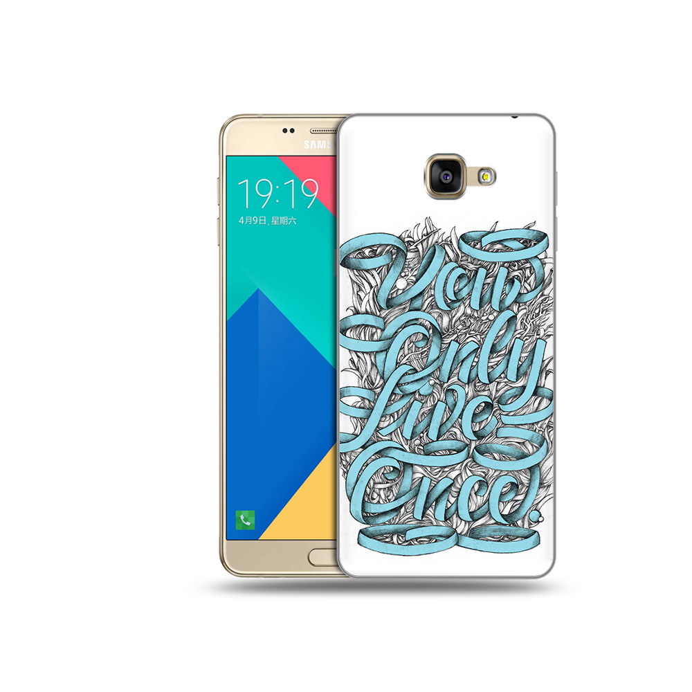 

Чехол MyPads Tocco для Samsung Galaxy A9 слова из ленты абстракция (PT25200.562.607), Прозрачный, Tocco