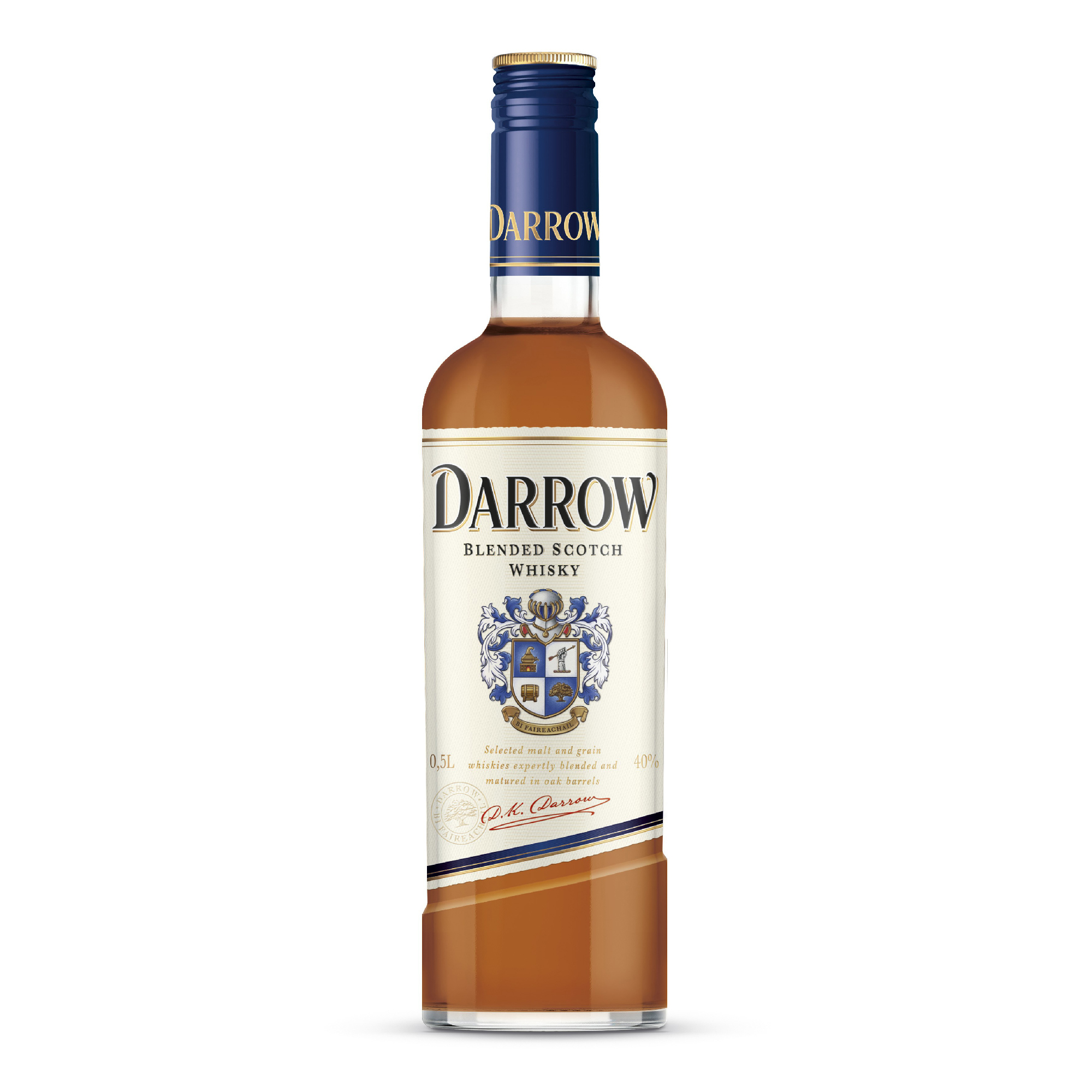 

Виски Darrow купажированный 40% 0,5 л Шотландия