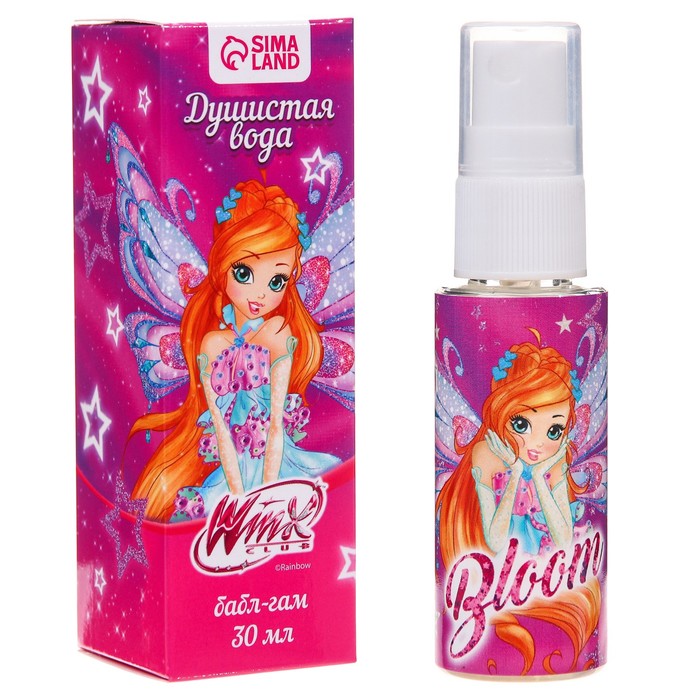 

Душистая вода Волшебный аромат WINX, аромат бабл-гам, 30 мл