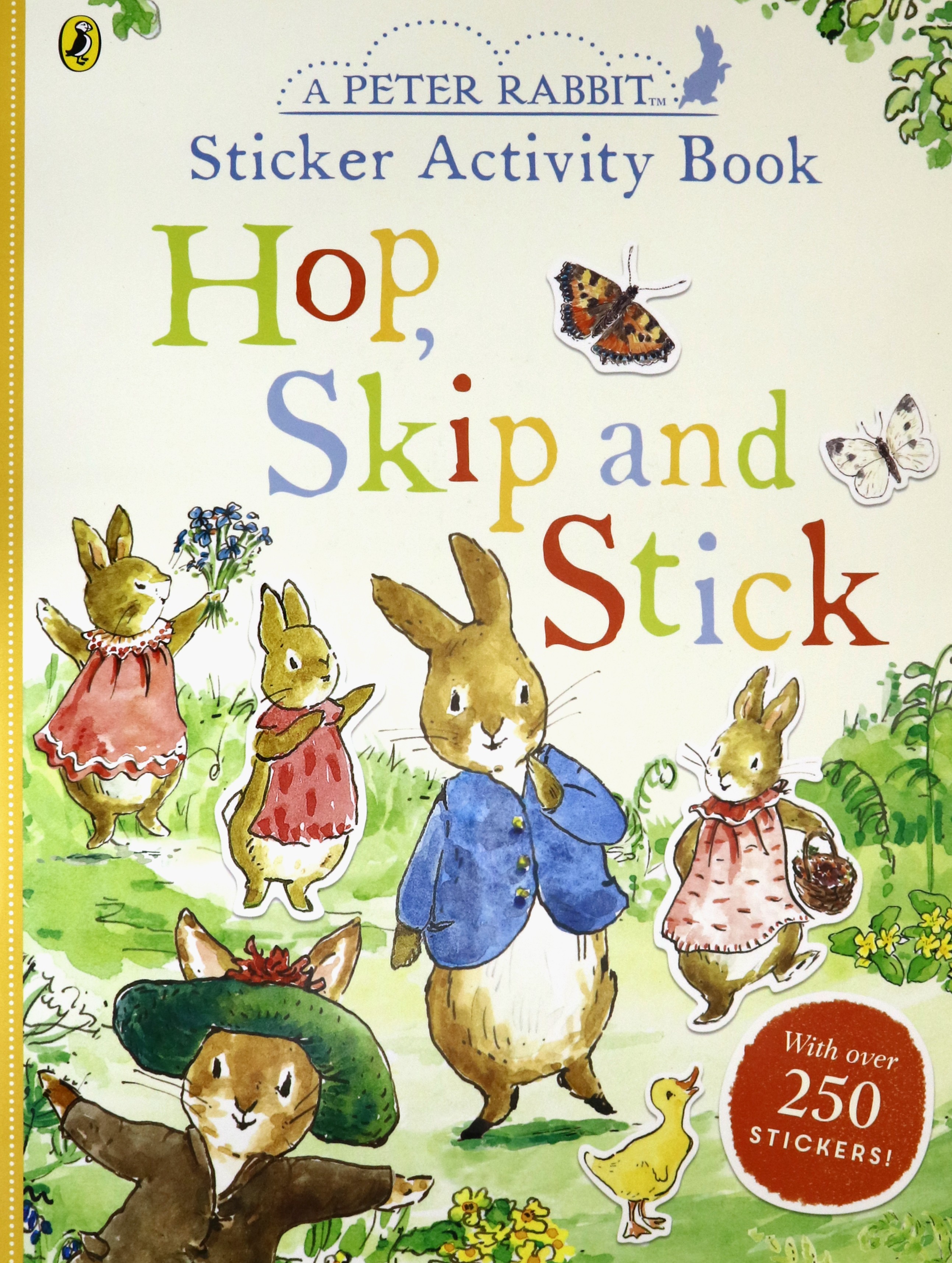 

Hop, Skip and Stick. Sticker Activity Book