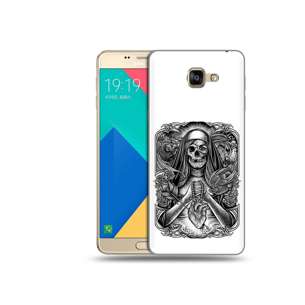 Чехол MyPads Tocco для Samsung Galaxy A9 скелет с сердцем (PT25200.562.603)