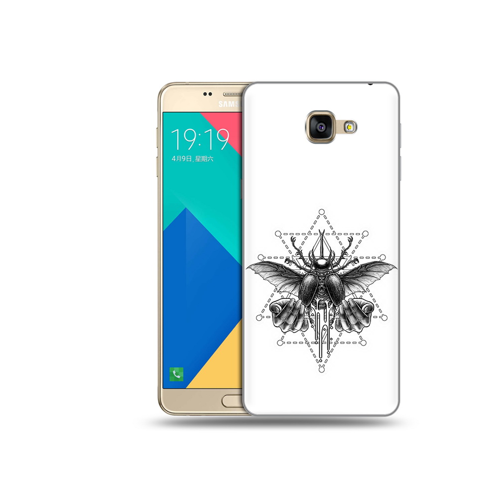 

Чехол MyPads Tocco для Samsung Galaxy A9 скарабей (PT25200.562.601), Прозрачный, Tocco