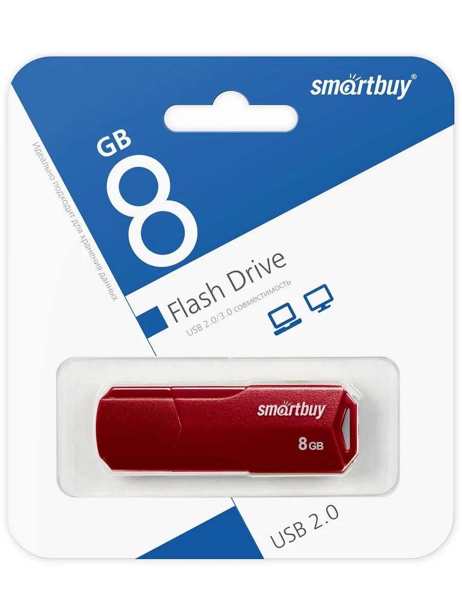 

Флеш-накопитель SmartBuy USB 8Гб (00054949)