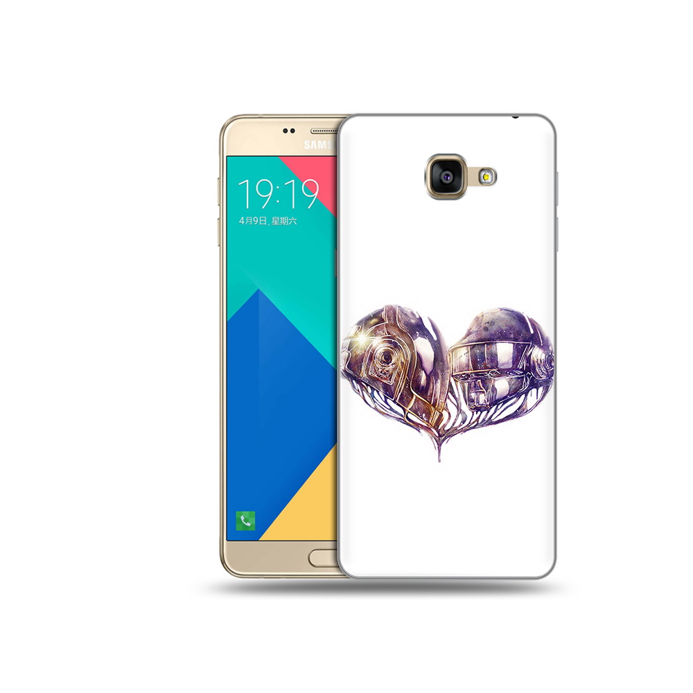 

Чехол MyPads Tocco для Samsung Galaxy A9 сердце абстракция (PT25200.562.596), Прозрачный, Tocco