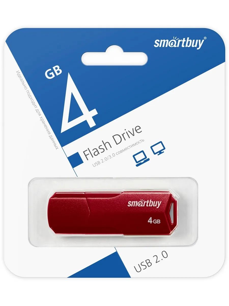 

Флеш-накопитель SmartBuy USB 4Гб (00054954)