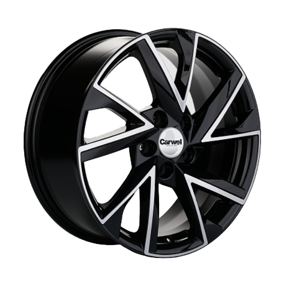 

Колесный диск Carwel Тоджа 1714 (Octavia) 7,0x17 5/112 ET49 d-57,1 ABT (Арт.97825), Черный
