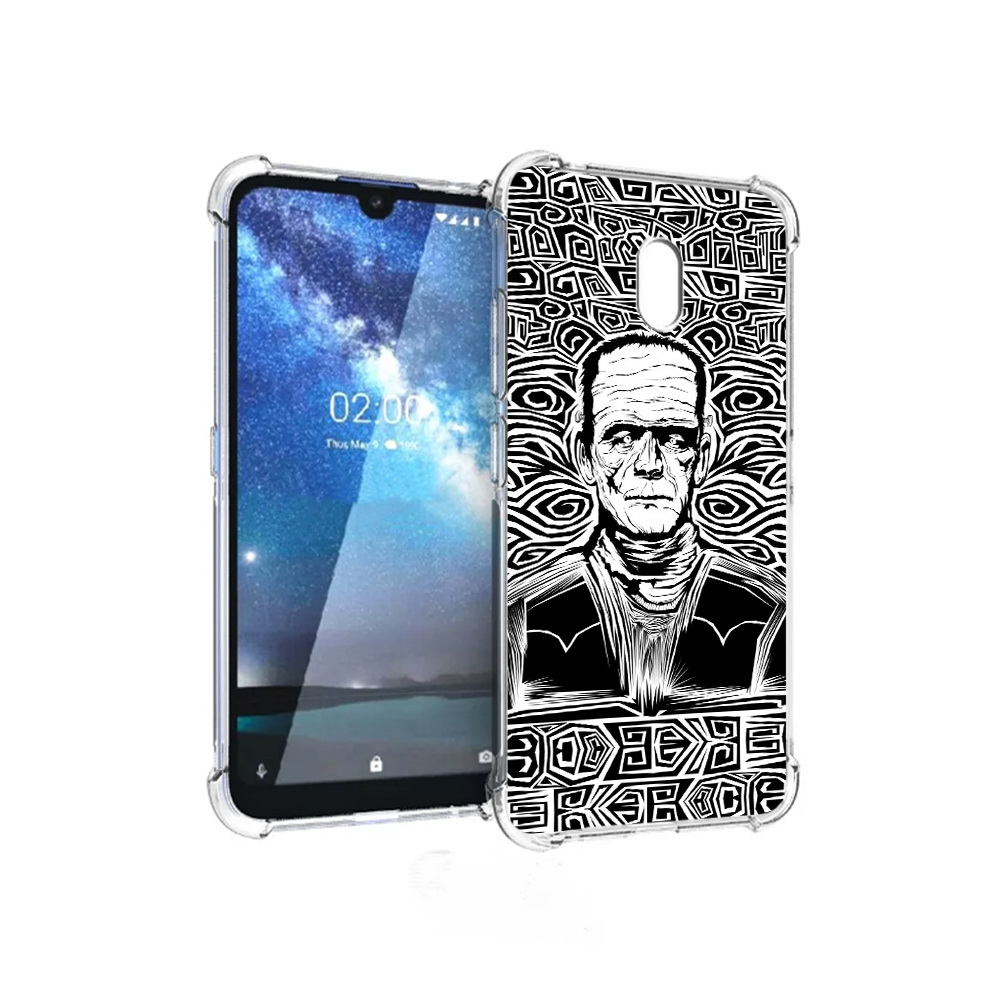 

Чехол MyPads Tocco для ZTE Blade L8 франкенштейн черно белый (PT136677.443.661), Прозрачный, Tocco