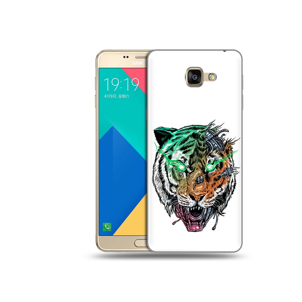 Чехол MyPads Tocco для Samsung Galaxy A9 робо-тигр (PT25200.562.584)