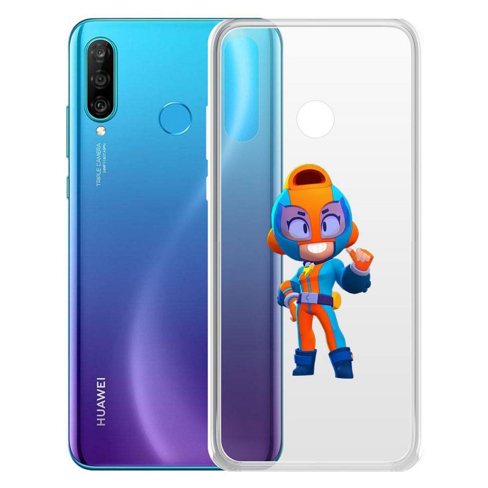 

Чехол-накладка Brawl Stars-GT Макс для Huawei P30 Liteor 20 Lite (RU)/20s/20e