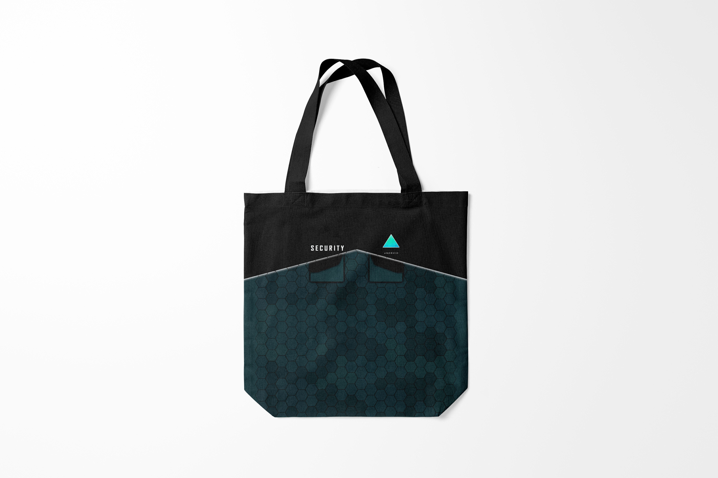 

Сумка шoппер унисекс Burnettie Detroit become human RK900, черный, Detroit become human RK900