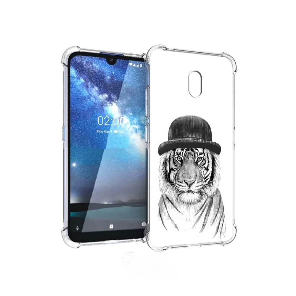 

Чехол MyPads Tocco для ZTE Blade L8 тигр британец (PT136677.443.641), Прозрачный, Tocco