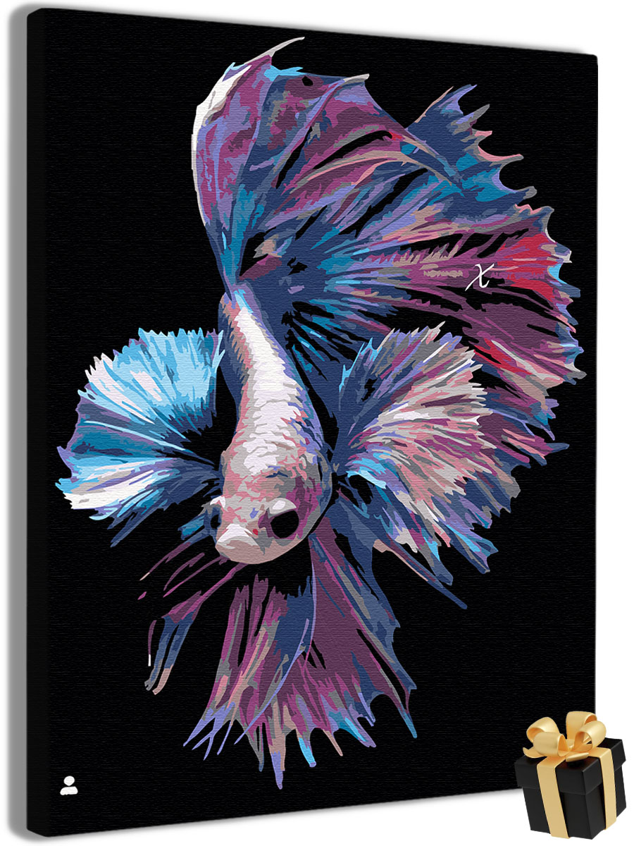 

Картина по номерам Арт-студия Unicorn N-4997 рыбка 40x50, рыбка