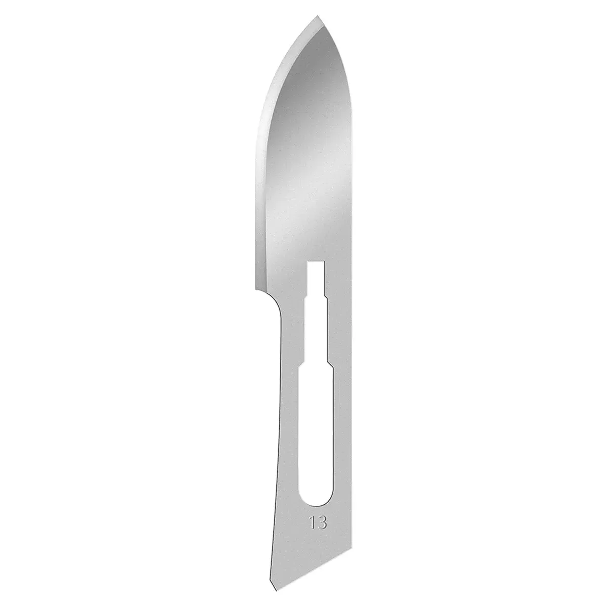 Лезвие для скальпеля Decoromir из углеродистой стали №21, упаковка 100 шт,