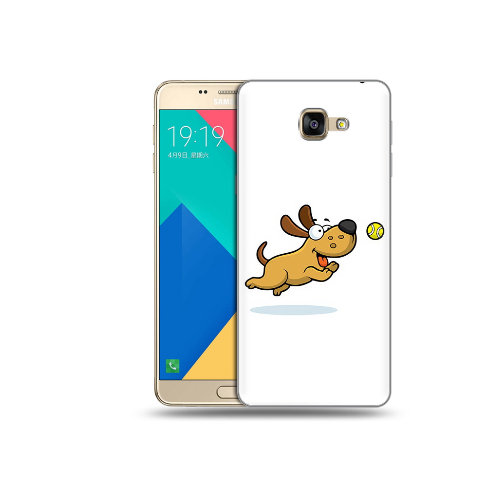 

Чехол MyPads Tocco для Samsung Galaxy A9 пёсик (PT25200.562.563), Прозрачный, Tocco