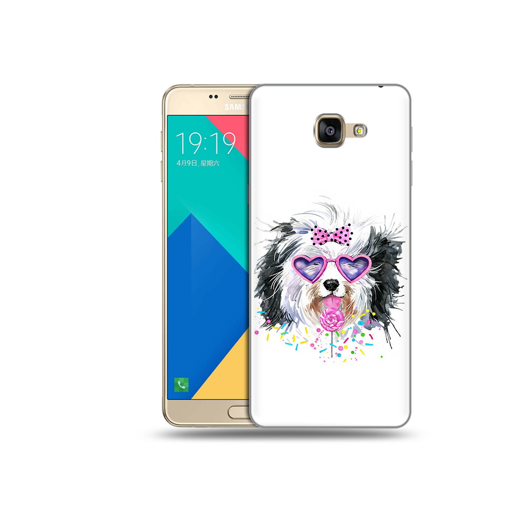 

Чехол MyPads Tocco для Samsung Galaxy A9 пушистик (PT25200.562.559), Прозрачный, Tocco