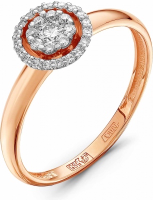 

Кольцо из красного золота с бриллиантом р. 16,5 Klondike 01-00199-02-001-01-01, 01-00199-02-001-01-01