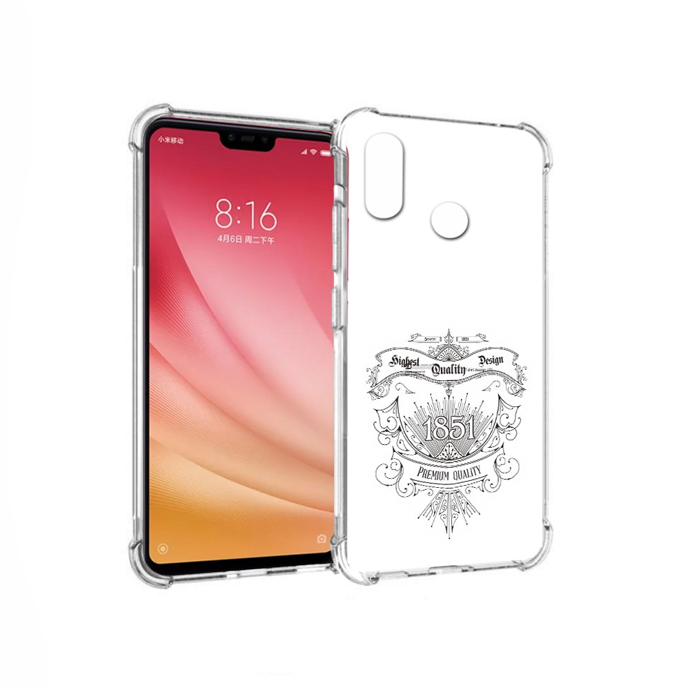 

Чехол MyPads Tocco для Xiaomi Mi 8 логотип 1851 год (PT110454.314.444), Прозрачный, Tocco