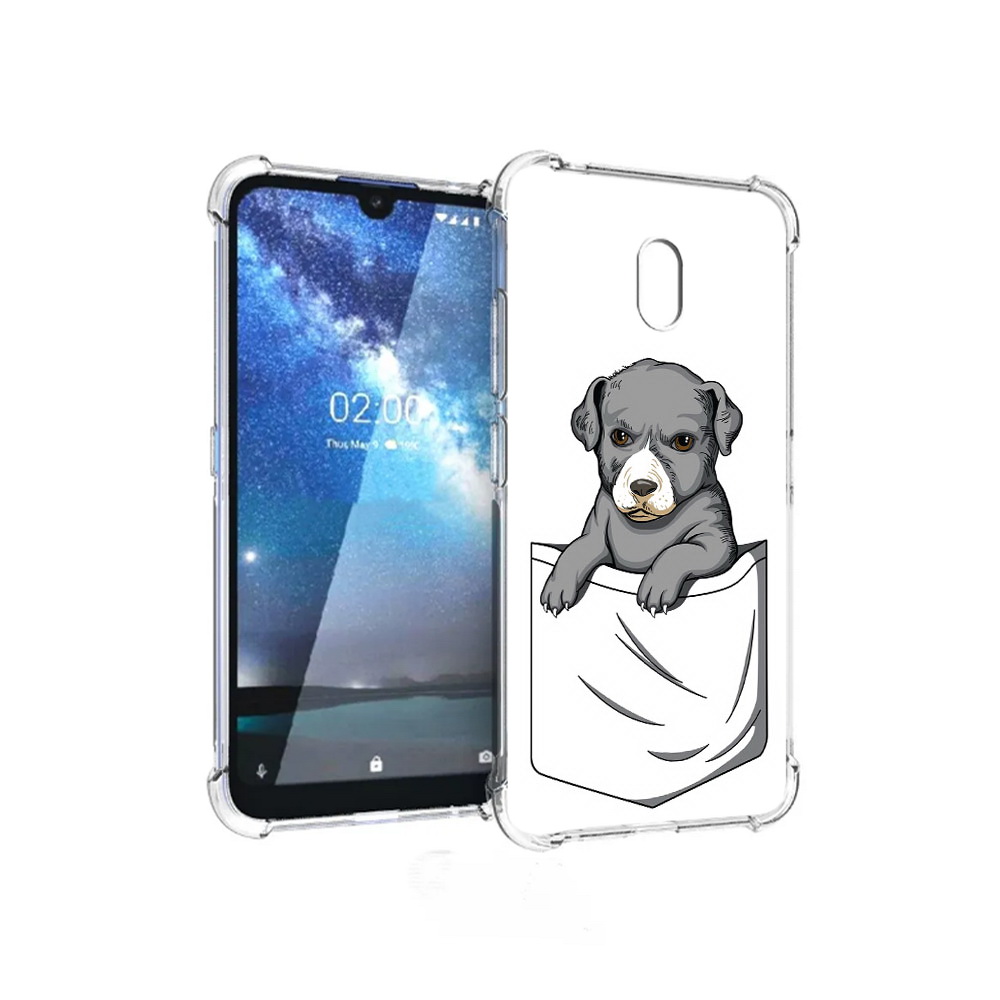 Чехол MyPads Tocco для ZTE Blade L8 собачка в кармане (PT136677.443.611)