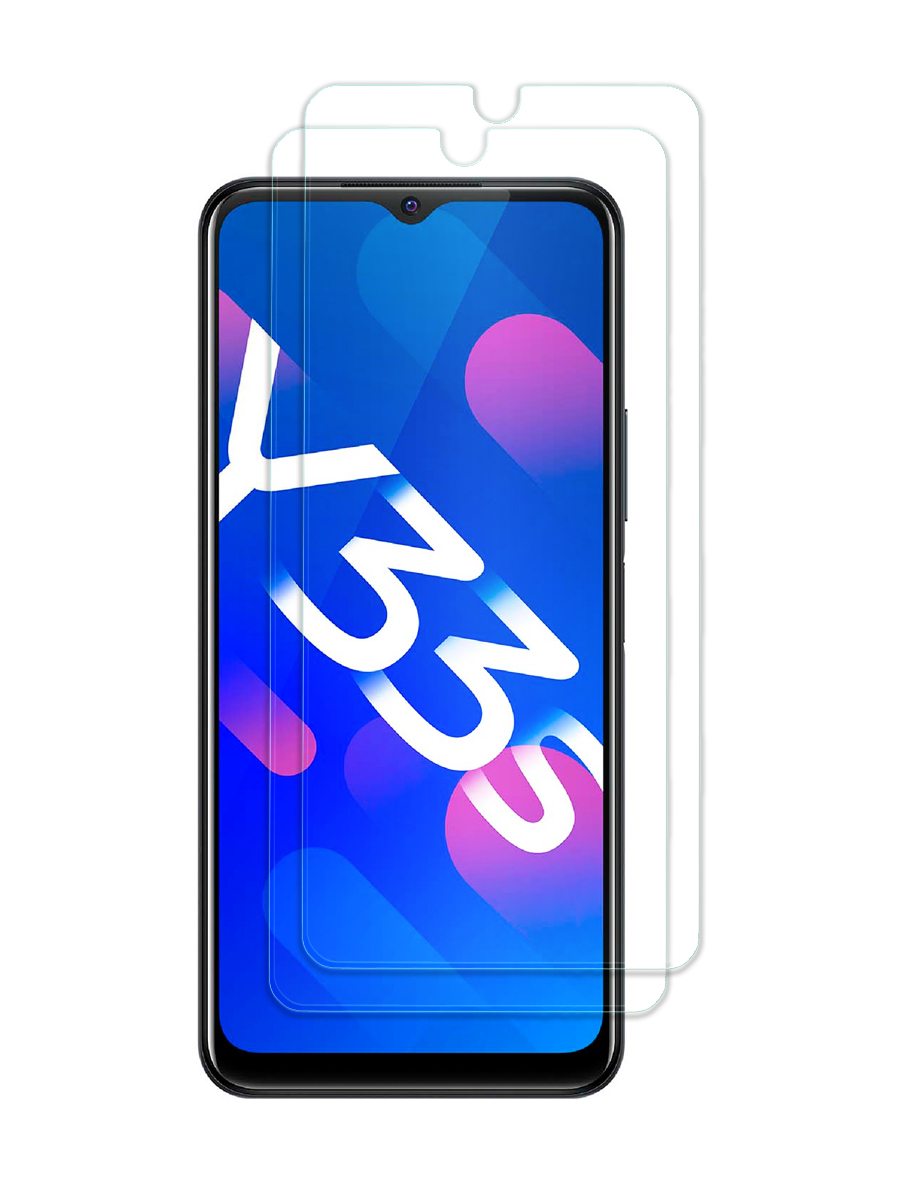 

Защитное стекло 2шт для Vivo Y33s без рамки, с отступом от краев, MOTG-VIV-Y33S