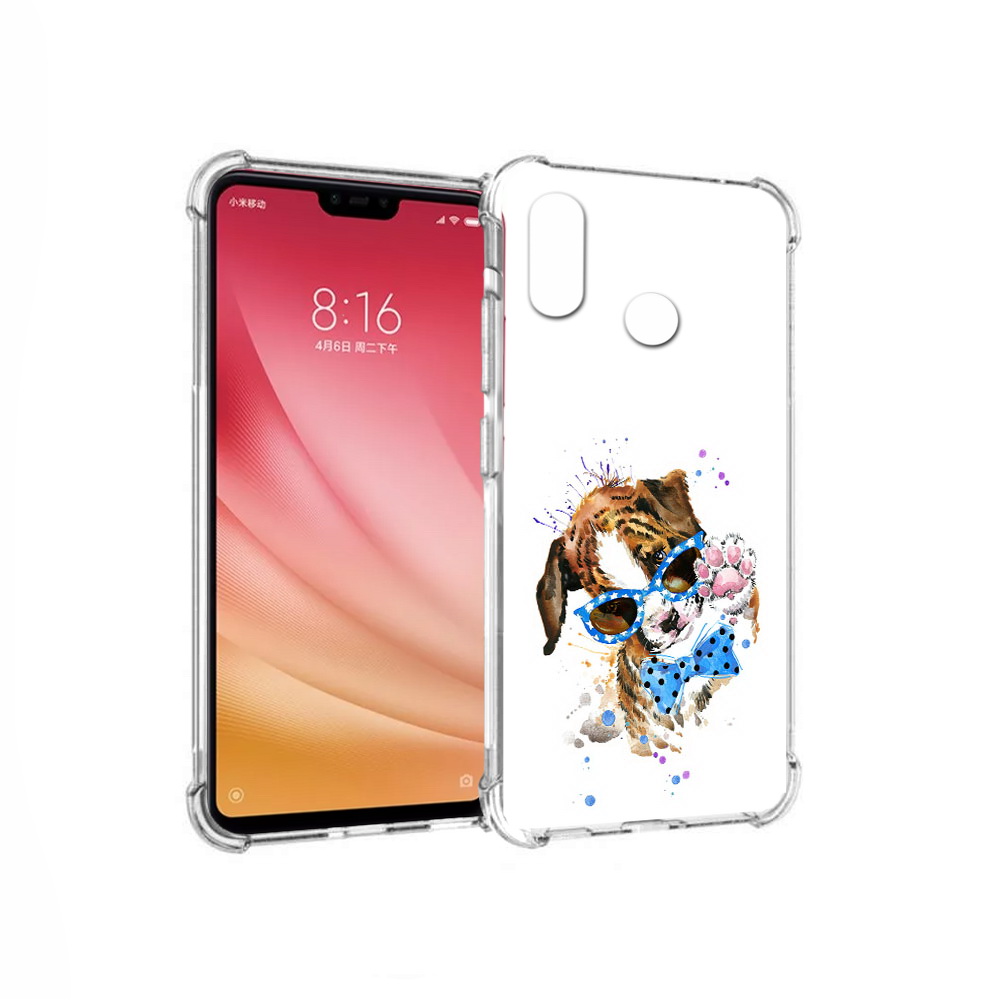 

Чехол MyPads Tocco для Xiaomi Mi 8 лапочка (PT110454.314.434), Прозрачный, Tocco