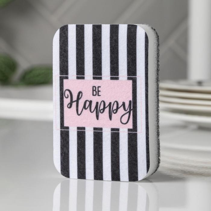 

Губка поролоновая Be Happy 9х6 см, Разноцветный