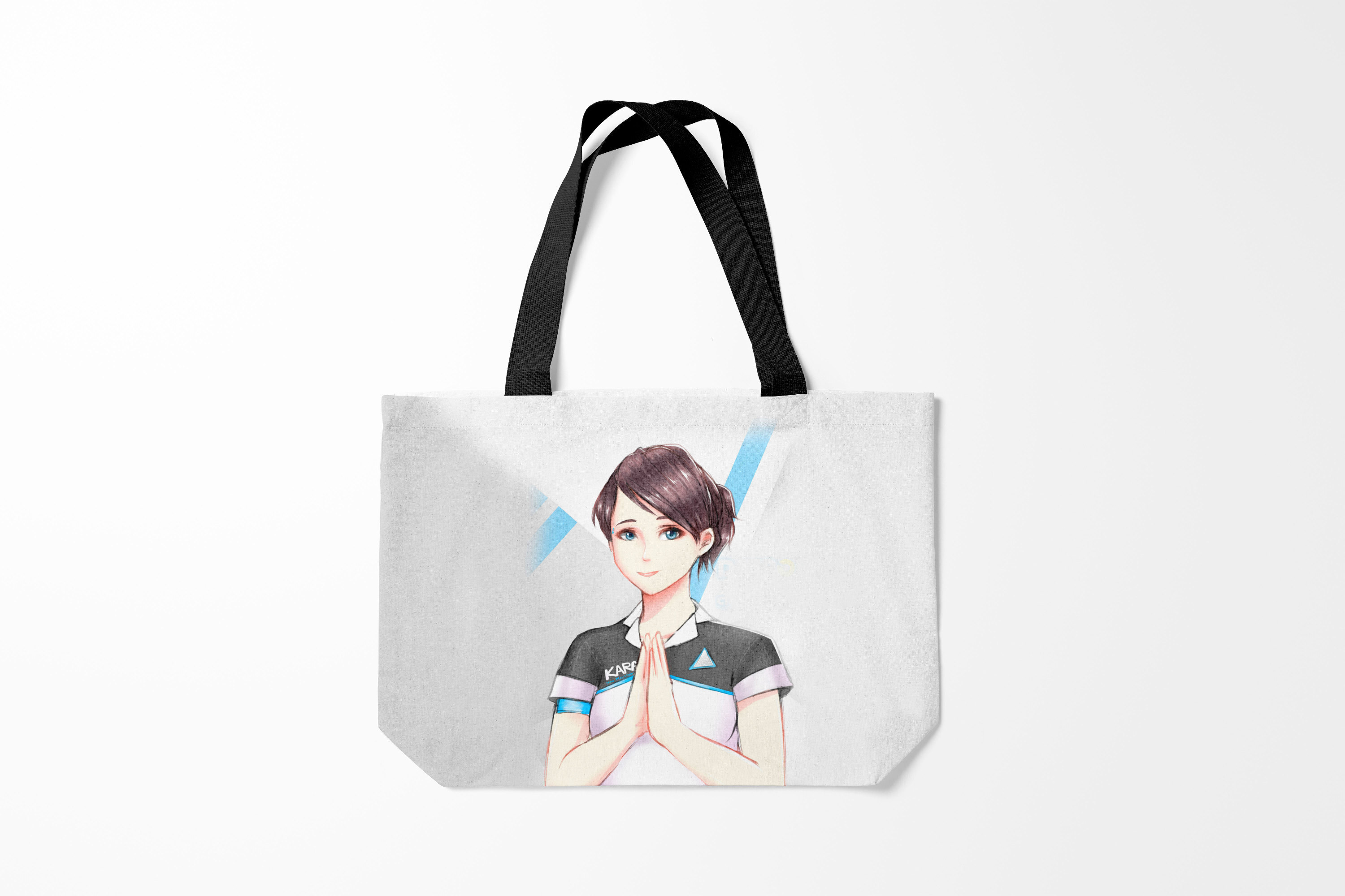 

Сумка шoппер унисекс Burnettie Detroit become human Human., черный, Detroit become human Human.
