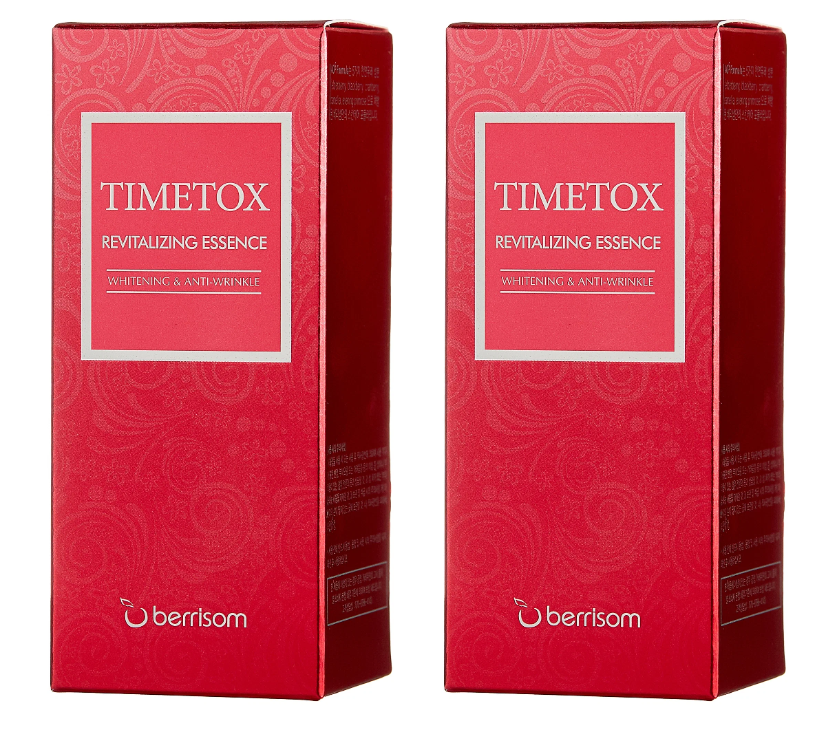 Эссенция для лица Berrisom timetox revitalizing essence 50мл 2 шт