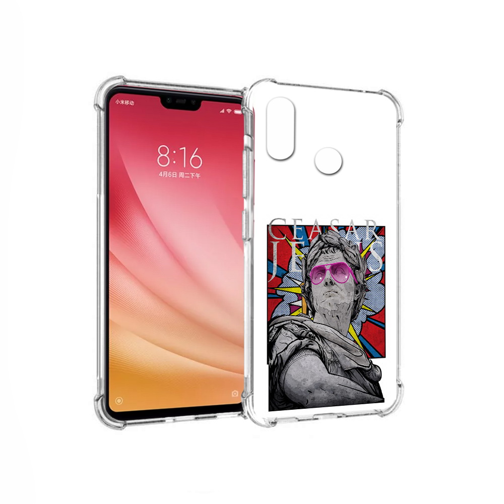 

Чехол MyPads Tocco для Xiaomi Mi 8 крутая статуя свободы (PT110454.314.423), Прозрачный, Tocco