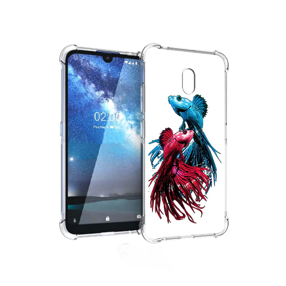 

Чехол MyPads Tocco для ZTE Blade L8 рыбы петушки (PT136677.443.592), Прозрачный, Tocco