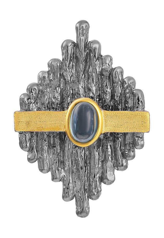 

Серьги из серебра с топазом JV YE01081-SR-BT-BJ, YE01081-SR-BT-BJ