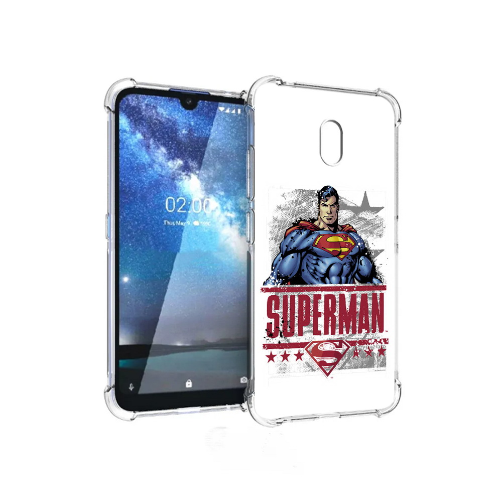 Чехол MyPads Tocco для ZTE Blade L8 рисунок супермен (PT136677.443.583)