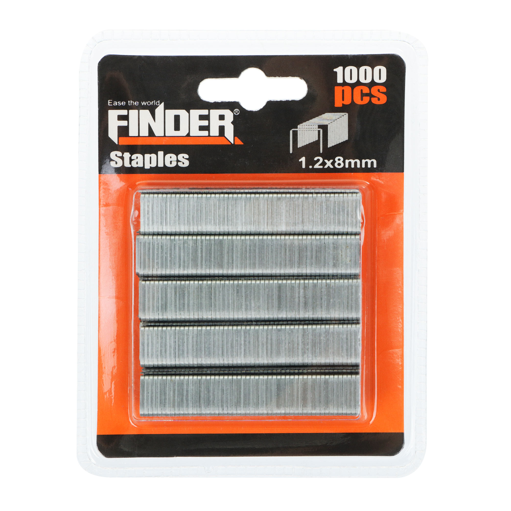 Набор скоб Finder 1,2 x 8 мм 1000 шт